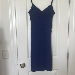 Laundry By Shelli Segal Blue Sheath Cocktail Dress